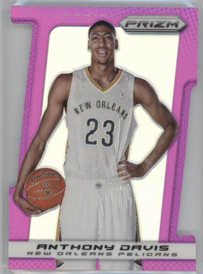 Anthony Davis [Purple Die Cut Prizm] #4