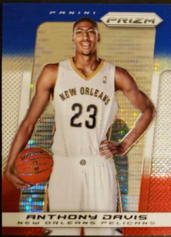 Anthony Davis [Red Prizm] #4