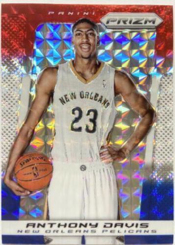 Anthony Davis [Red White and Blue Mosaic Prizm] #4
