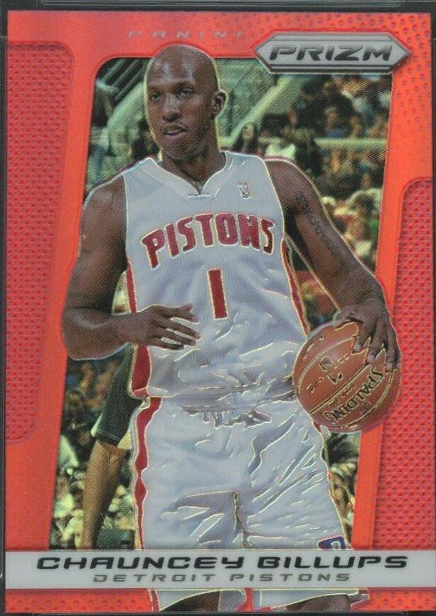 Chauncey Billups [Red Prizm] #93