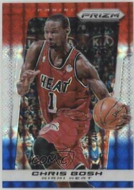 Chris Bosh [Red White and Blue Mosaic Prizm] #23