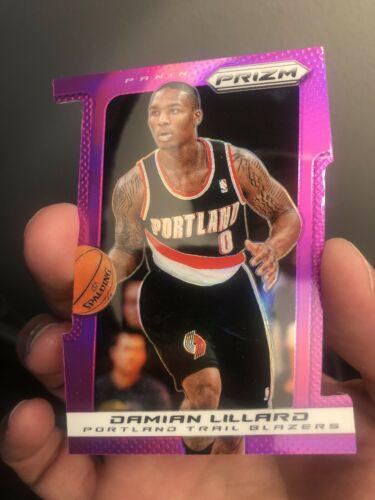 Damian Lillard [Purple Die Cut Prizm] #19