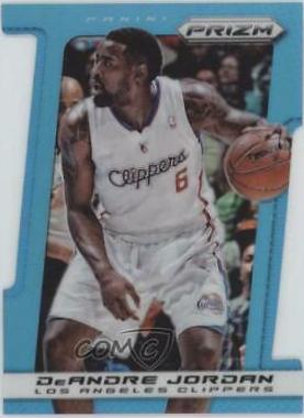 DeAndre Jordan [Light Blue Die Cut Prizm] #70