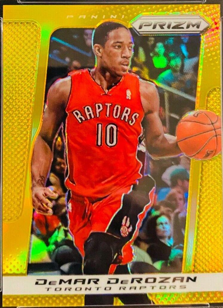 DeMar DeRozan [Gold Prizm] #17
