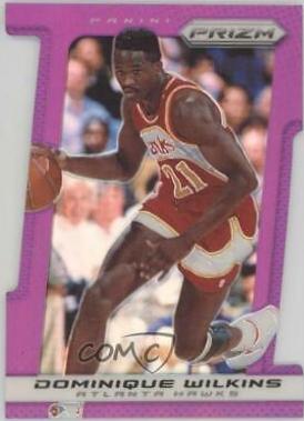 Dominique Wilkins [Purple Die Cut Prizm] #243