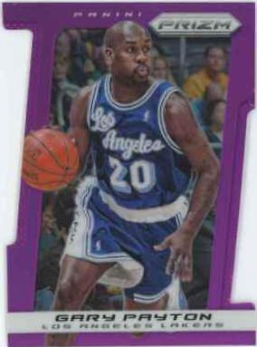 Gary Payton [Purple Die Cut Prizm] #215