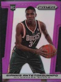 Giannis Antetokounmpo [Purple Die Cut Prizm] #290