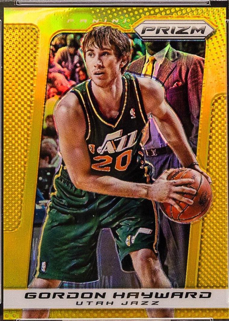 Gordon Hayward [Gold Prizm] #16