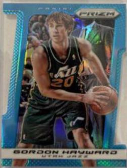 Gordon Hayward [Light Blue Die Cut Prizm] #16