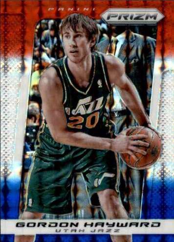 Gordon Hayward [Red White and Blue Mosaic Prizm] #16