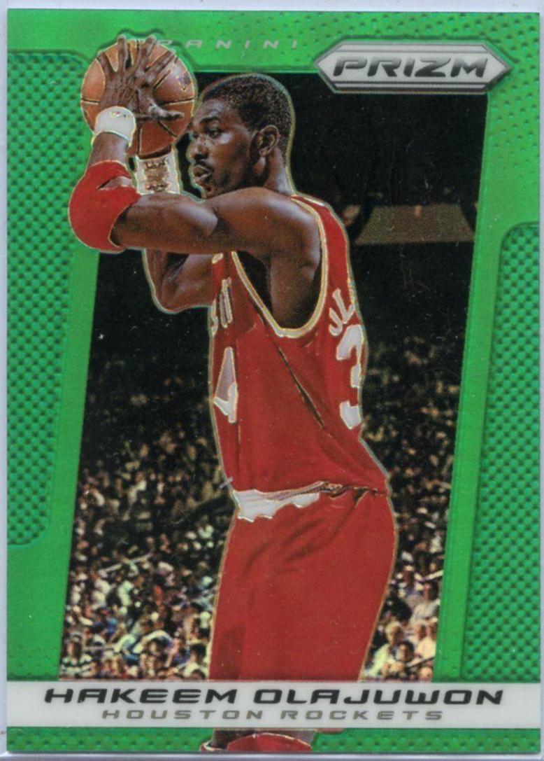 Hakeem Olajuwon [Green Prizm] #254