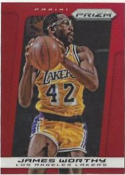 James Worthy [Red Prizm] #252