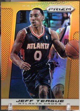 Jeff Teague Orange Prizm #15