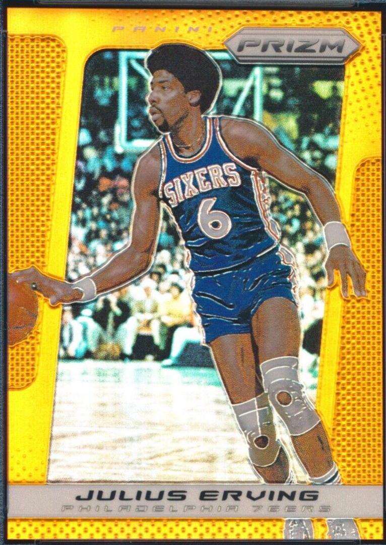 Julius Erving [Orange Prizm] #221