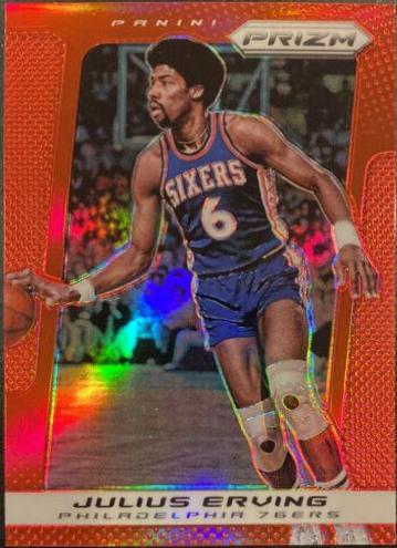 Julius Erving [Red Prizm] #221