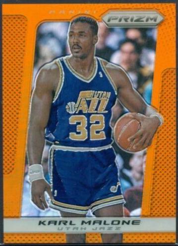 Karl Malone [Orange Prizm] #241
