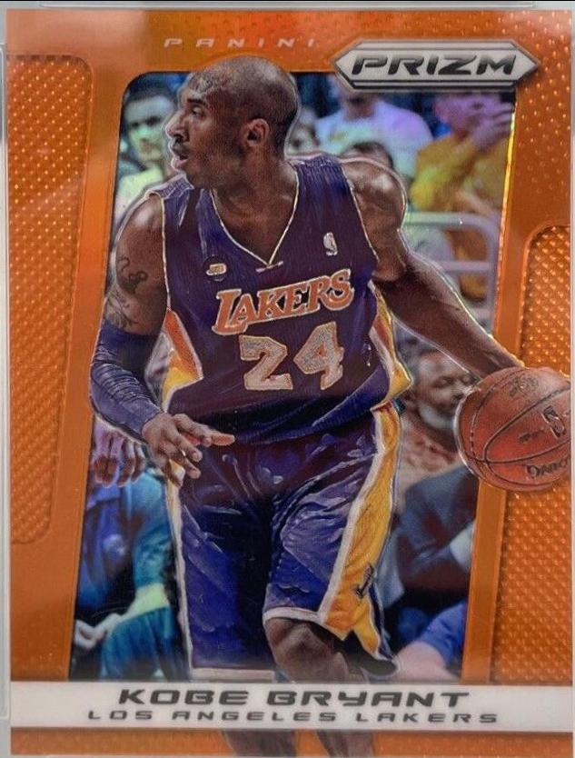 Kobe Bryant [Orange Prizm] #1