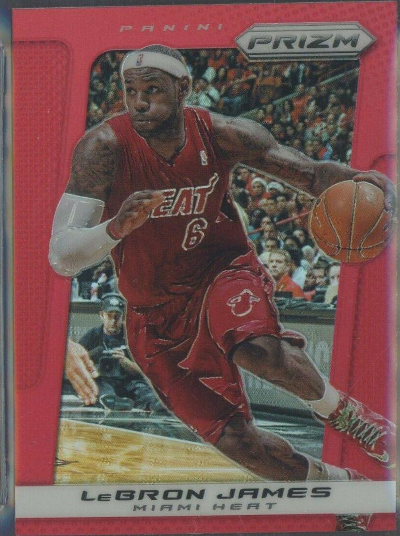 LeBron James [Red Prizm] #65