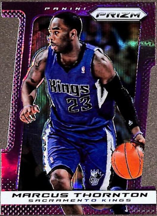 Marcus Thornton [Purple Die-Cut] #185