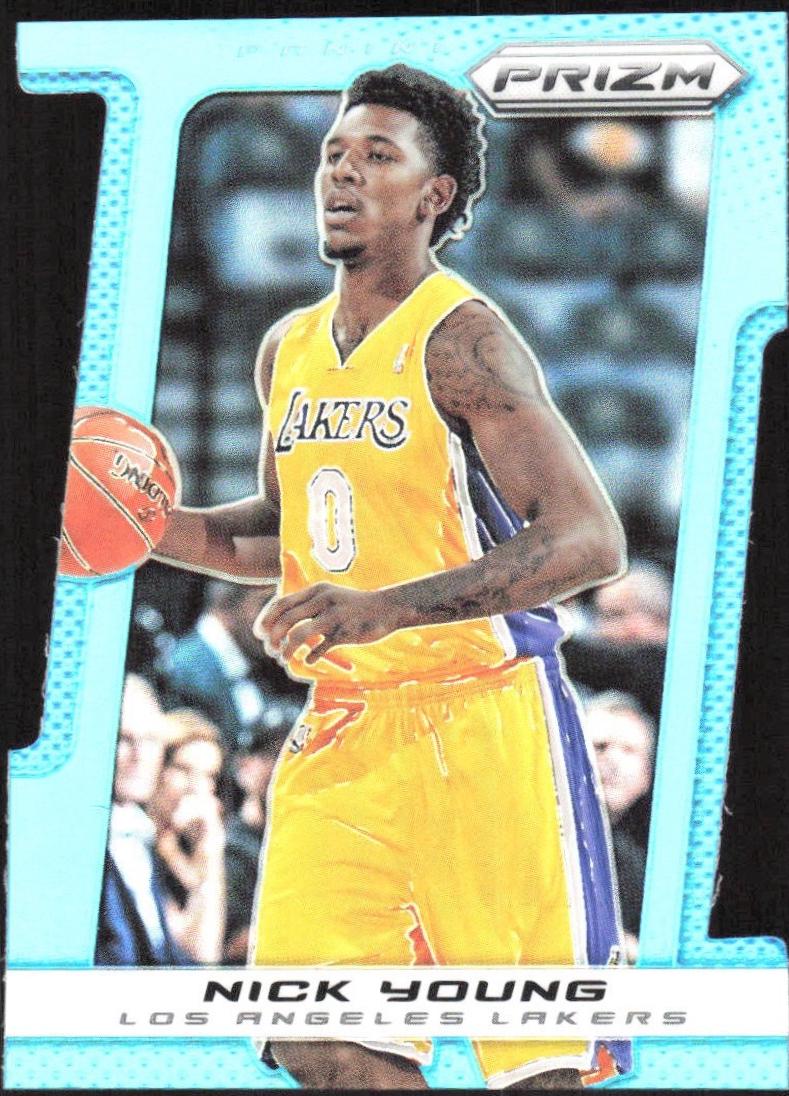 Nick Young [Light Blue Die-Cut] #22