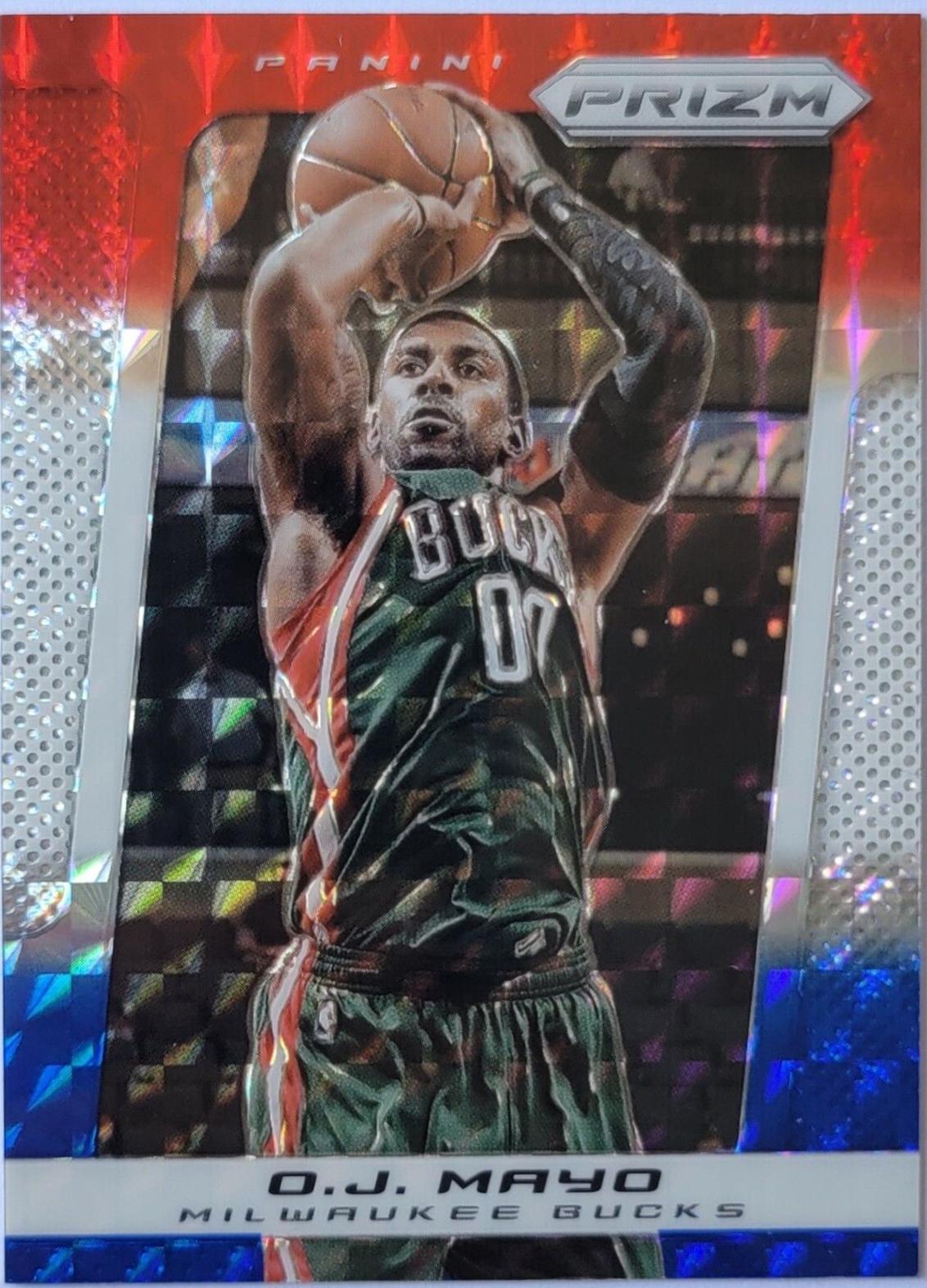 O.J. Mayo [Red White Blue Mosaic] #45