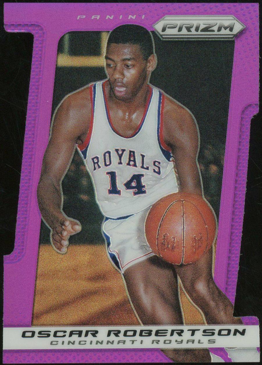 Oscar Robertson [Purple Die Cut Prizm] #212