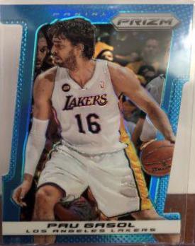 Pau Gasol [Light Blue Die Cut Prizm] #43