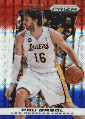 Pau Gasol [Red White and Blue Mosaic Prizm] #43