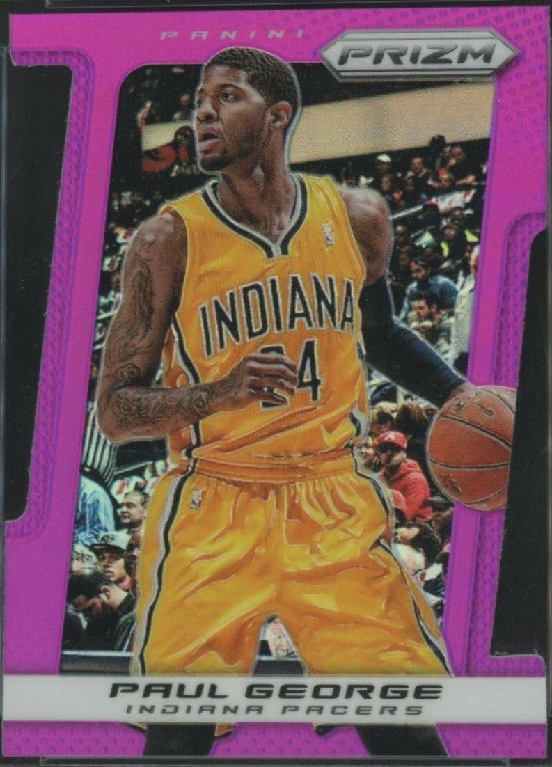 Paul George [Purple Die Cut Prizm] #8