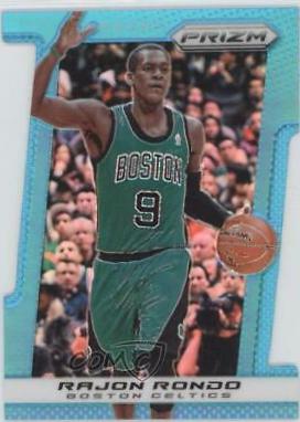 Rajon Rondo [Light Blue Die Cut Prizm] #14