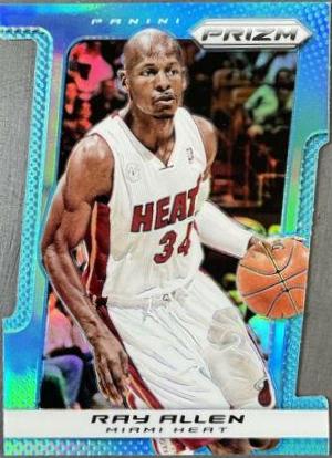 Ray Allen [Light Blue Die Cut Prizm] #149
