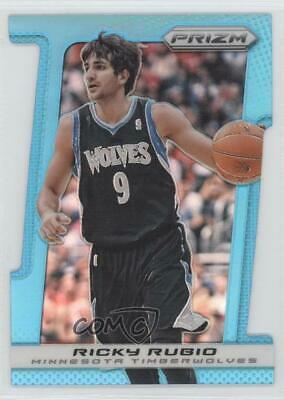 Ricky Rubio [Light Blue Die Cut Prizm] #129