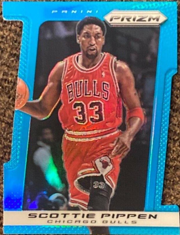 Scottie Pippen [Light Blue Die Cut Prizm] #223