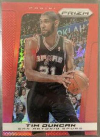 Tim Duncan [Red Prizm] #80