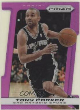 Tony Parker [Purple Die Cut Prizm] #59