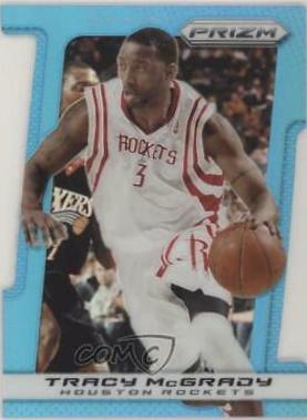Tracy McGrady [Light Blue Die Cut Prizm] #38