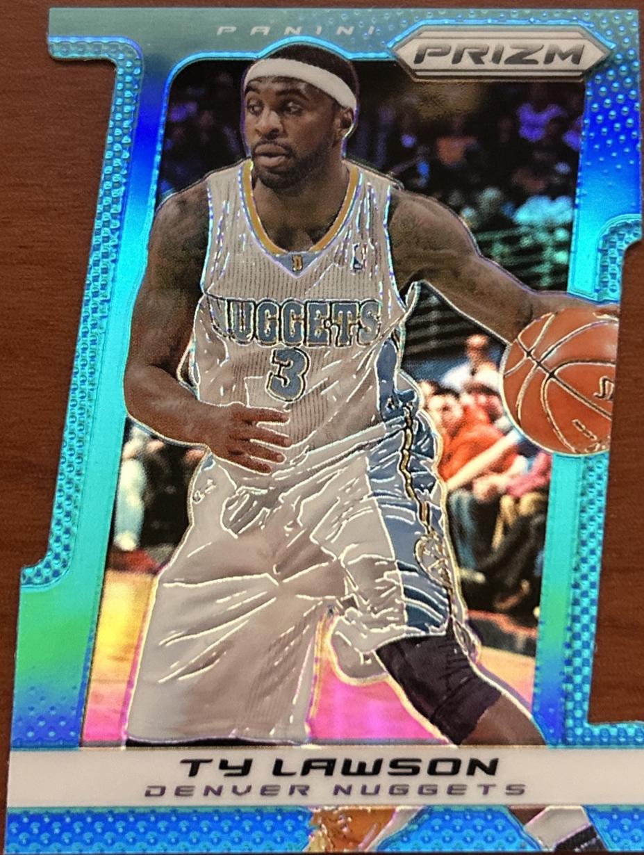 Ty Lawson [Light Blue Die-Cut] #73