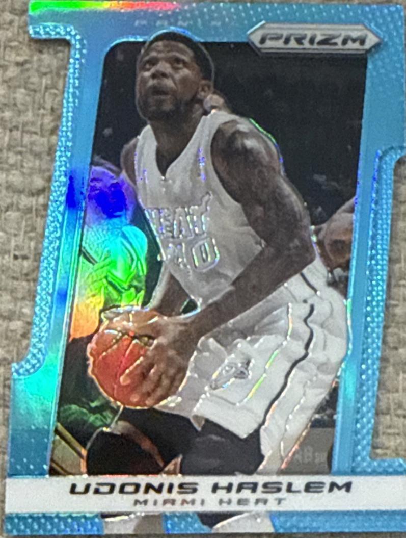 Udonis Haslem [Light Blue Die-Cut] #128
