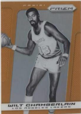 Wilt Chamberlain [Orange Prizm] #257