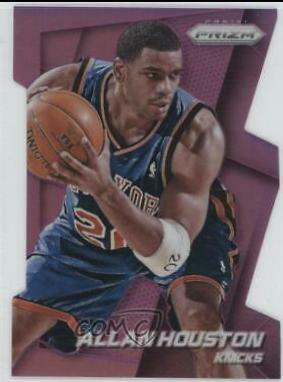 Allan Houston [Purple Die Cut Prizm] #174