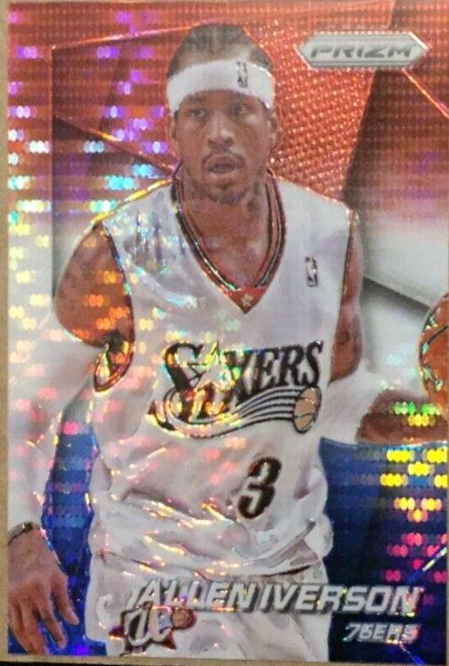 Allen Iverson [Blue Prizm] #184