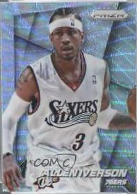 Allen Iverson [Blue Wave Prizm] #184