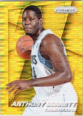 Anthony Bennett [Gold Prizm] #97