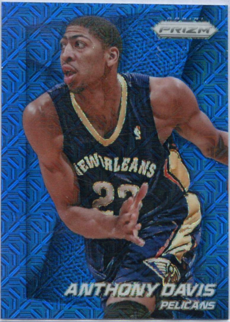 Anthony Davis [Blue Mojo Prizm] #107