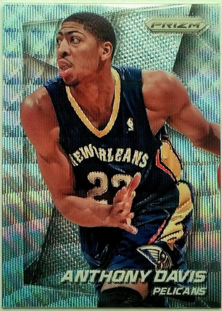 Anthony Davis [Blue Wave Prizm] #107