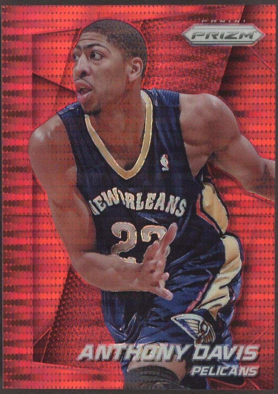 Anthony Davis [Gold Pulsar Prizm] #107