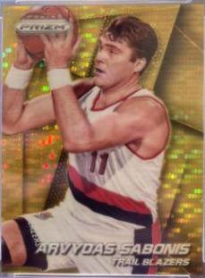Arvydas Sabonis [Gold Pulsar Prizm] #234