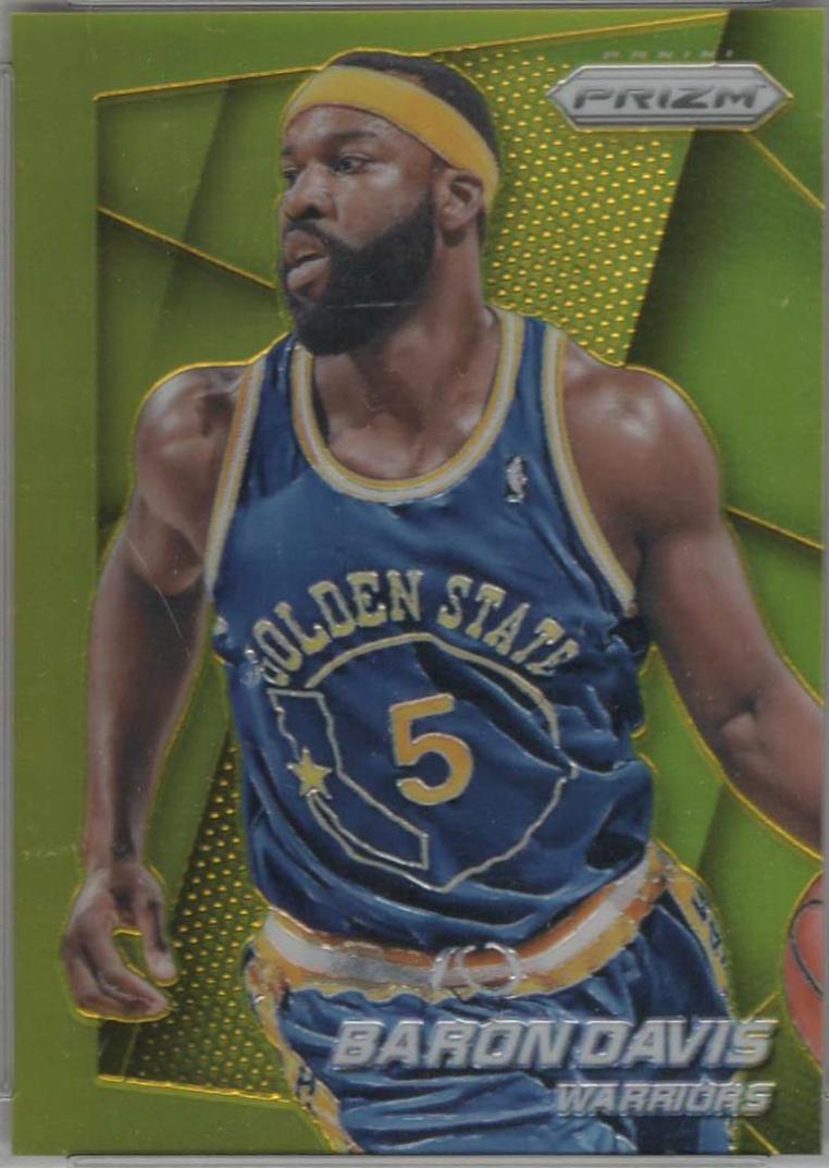 Baron Davis [Gold Prizm] #166
