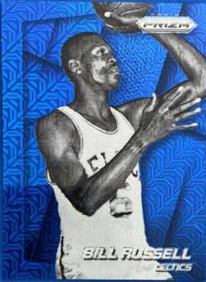 Bill Russell [Blue Mojo Prizm] #195