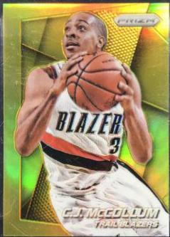 C.J. McCollum [Gold Prizm] #69